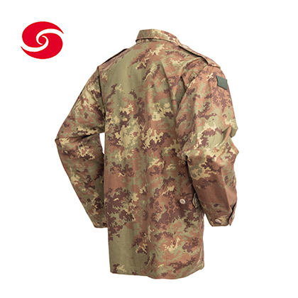 Durable Cotton Italian Army Camouflage Military BDU Fatigue Uniform ...